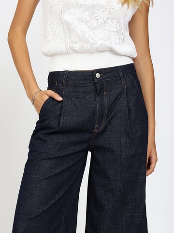 Gang Loosefit Jeans '94WANDA CULOTTE ' in Blauw