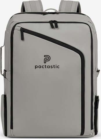 Zaino 'Urban Collection' di Pactastic in grigio: frontale