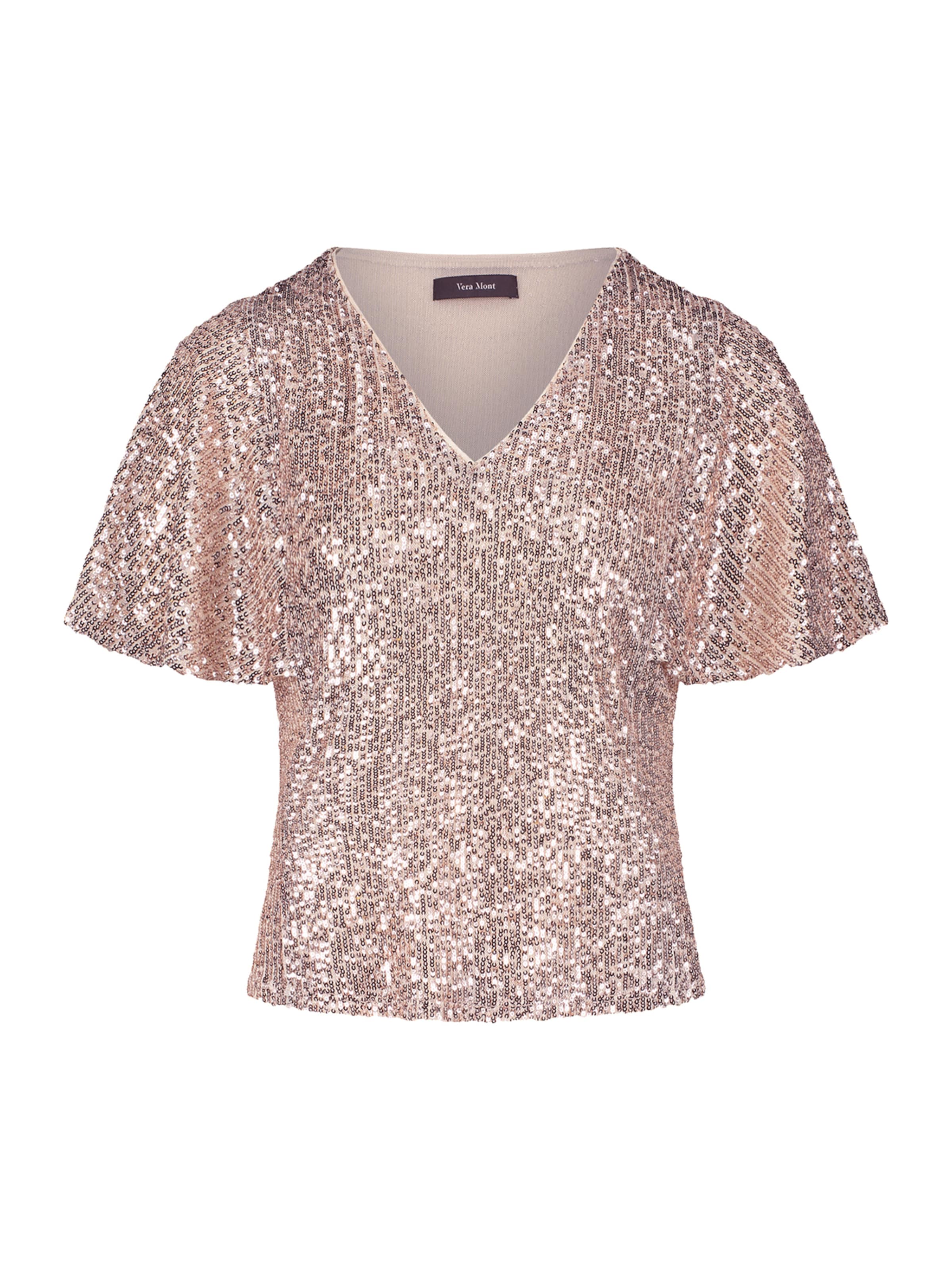 Chemisier Vera Mont en or : devant