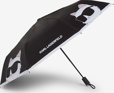 Karl Lagerfeld Deštník - růžová / černá / bílá, Produkt