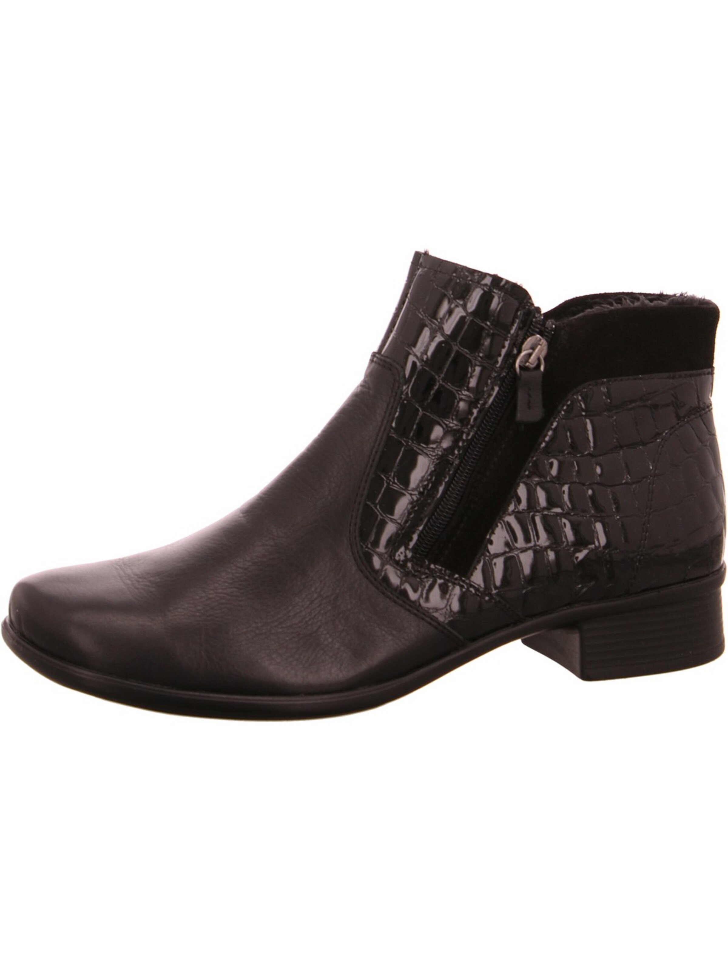 ACO Ankle Boots 'Steffi'‌‌‌‌‌ in Schwarz: Vorderseite