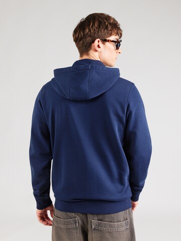 WRANGLER Ζακέτα φούτερ σε μπλε: πίσω