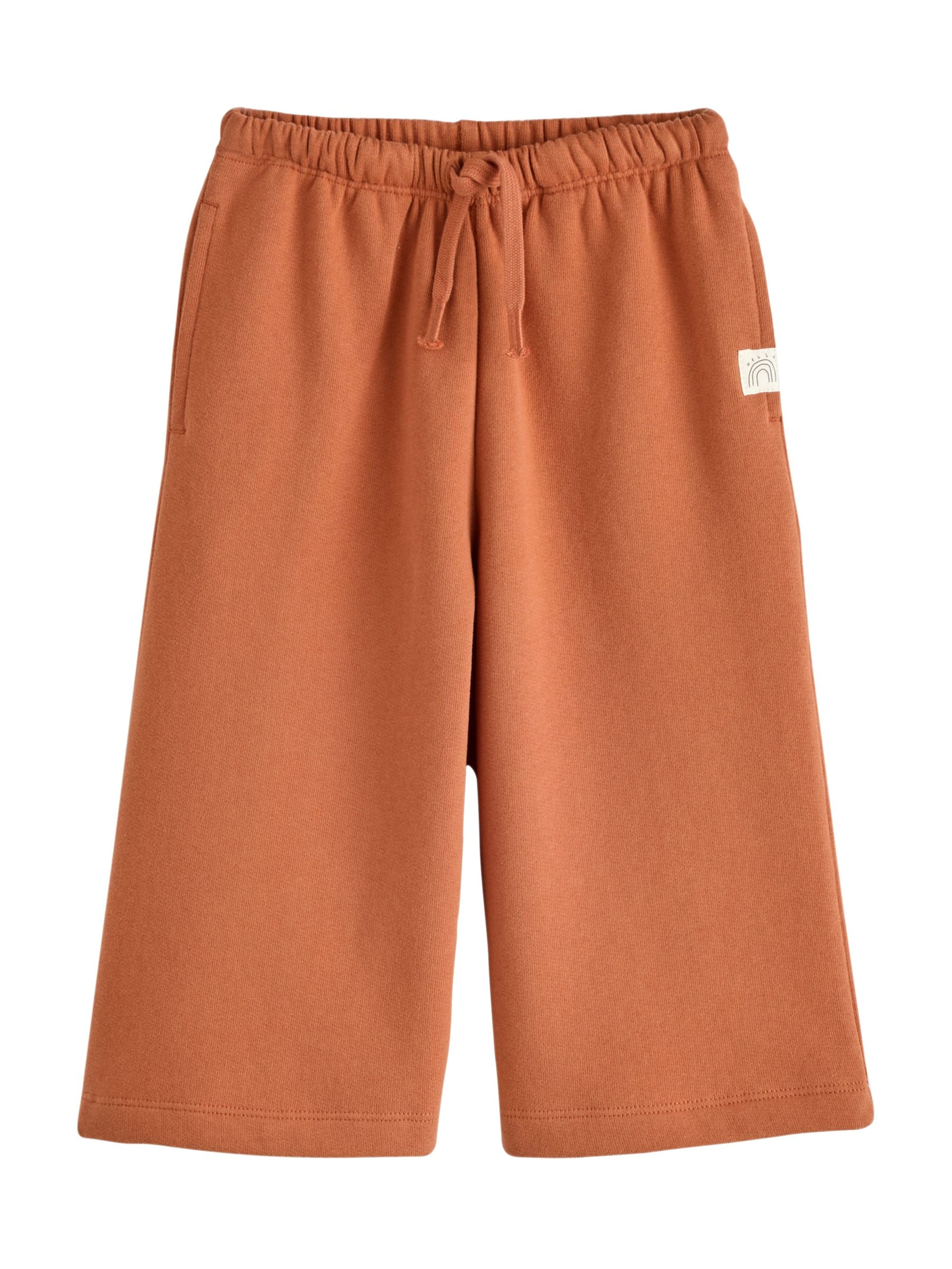 Next Wide leg Byxa i brun: framsida
