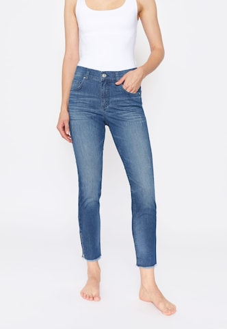 Angels Regular Jeans in Blauw: voorkant