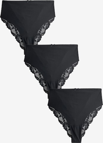 Next Alushousut värissä musta: etupuoli