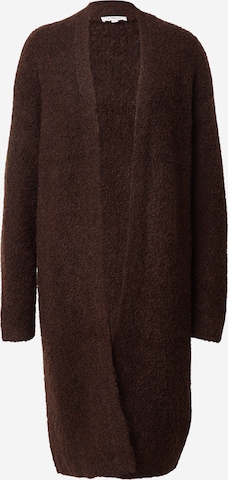 s.Oliver Knitted coat in Brown: front