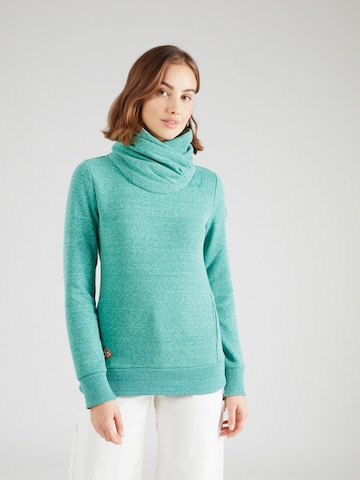 Ragwear - Sweatshirt 'ANABELKA' em verde: frente