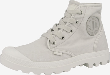 Palladium High-Top Sneakers 'Pampa' in Grey: front