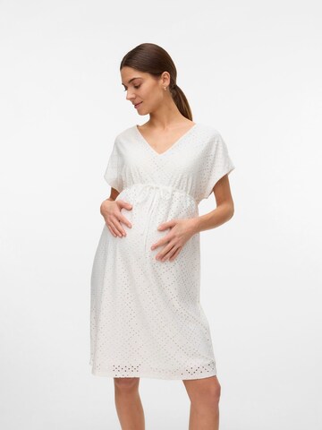 Vero Moda Maternity - Vestido 'VMMTassa' en blanco: frente