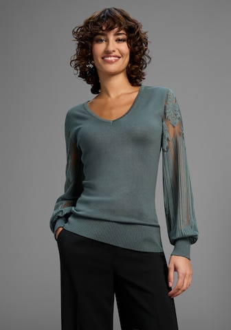 MELROSE Sweater in Grey: front