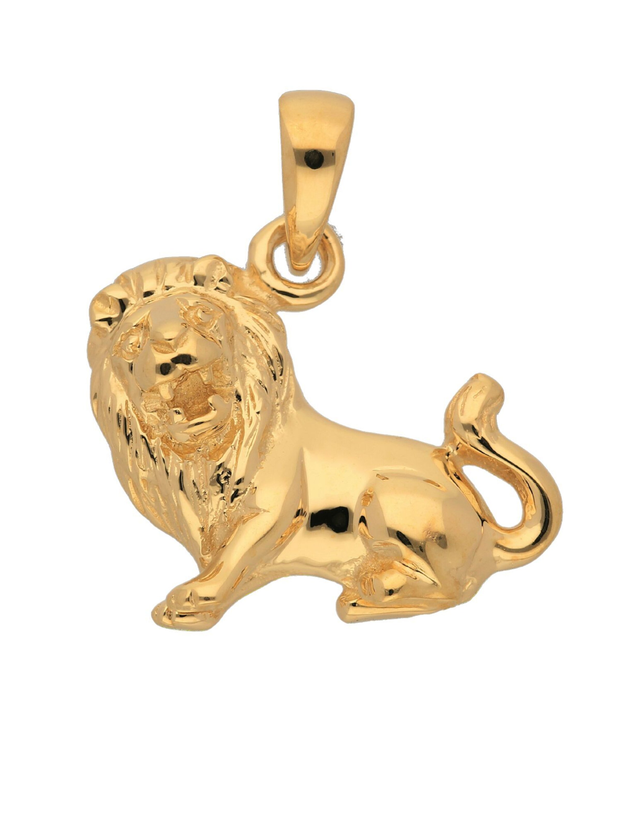 Adelia´s Pendant 'Löwe' in Gold: front
