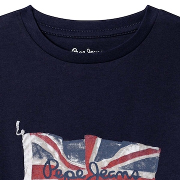 T-shirt 'Union Jack' Pepe Jeans en bleu