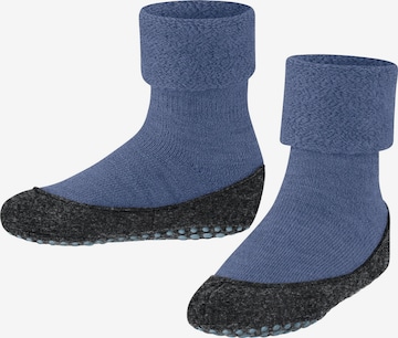 FALKE Socks 'Cosyshoe Teens' in Blue: front