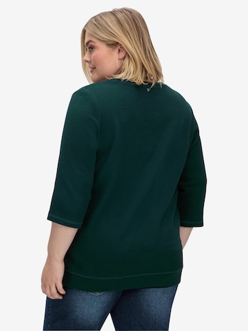 SHEEGO Sweatshirt in Grün