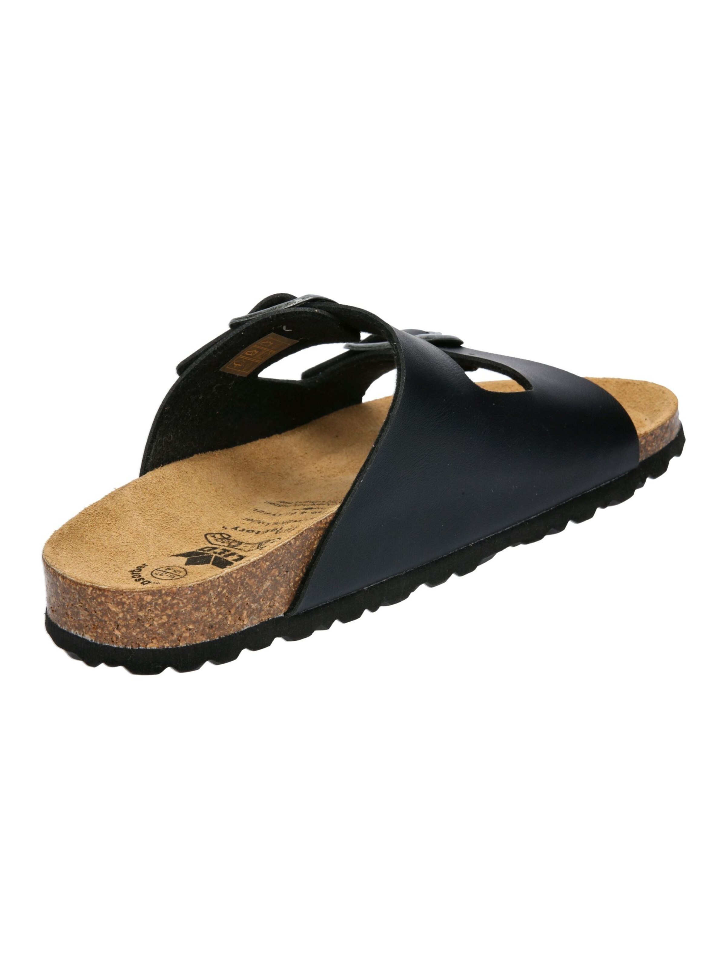 LICO Pantolette 'Bioline' in Schwarz