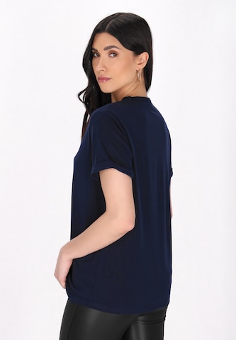faina - Camiseta 'Essentials' en azul