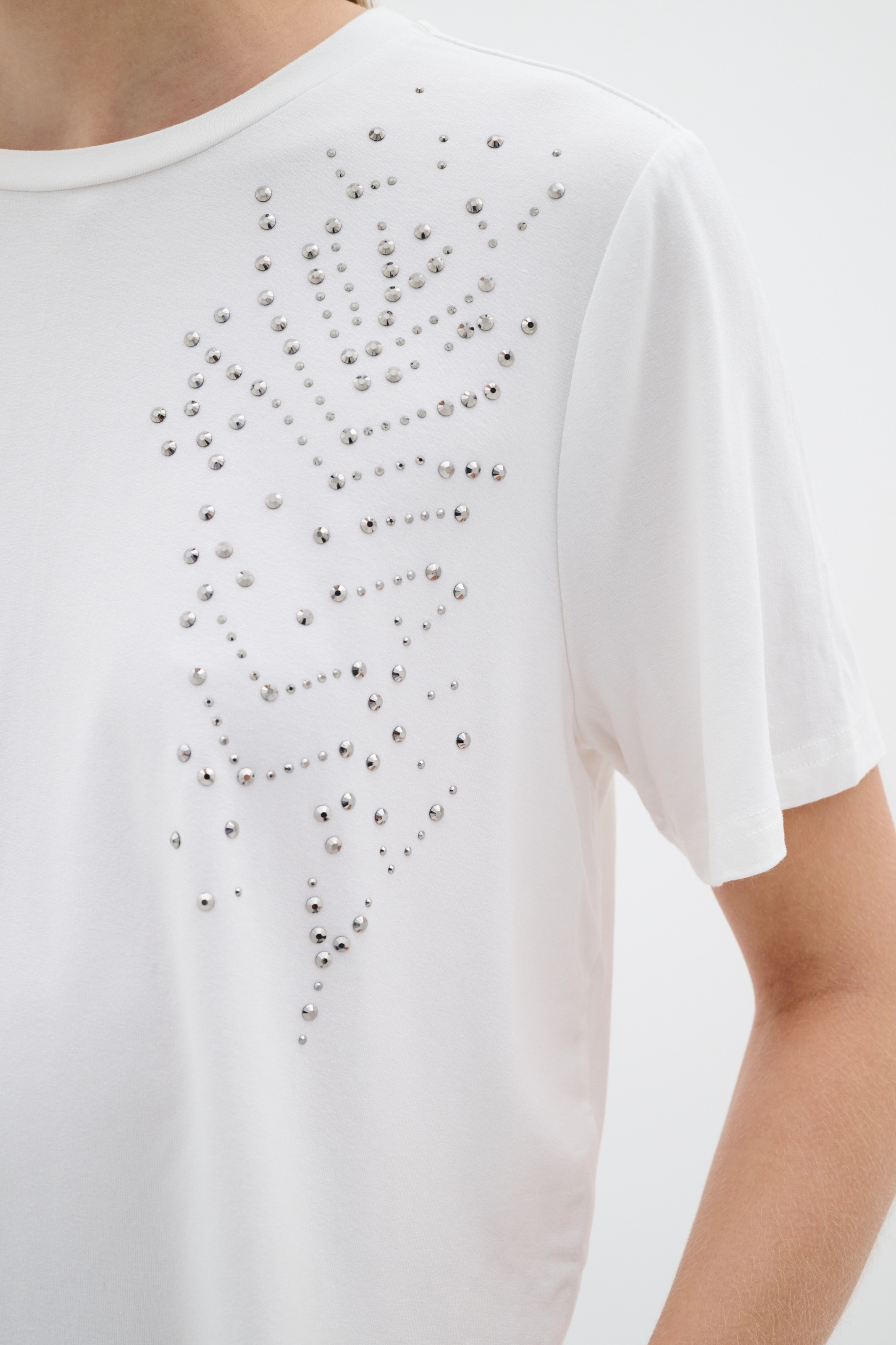 T-shirt 'Leno' InWear en blanc