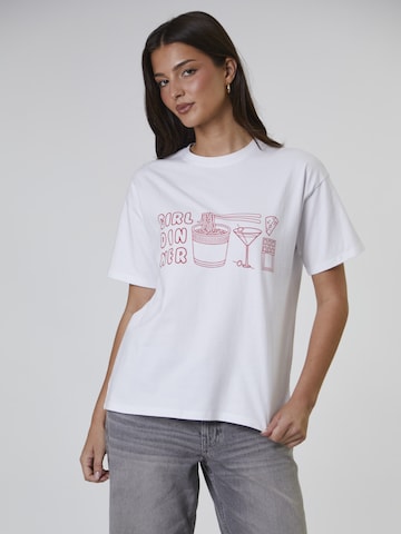 South Beach Shirt in Weiß: Vorderseite