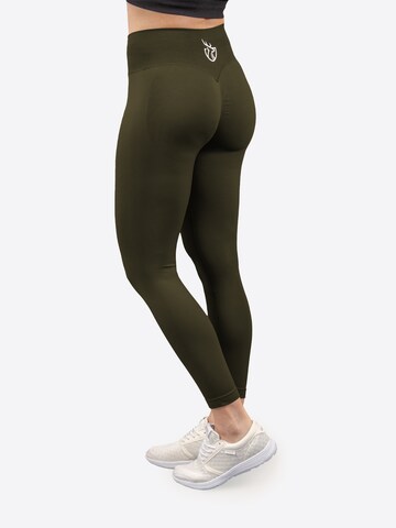 Strammer Max Performance Skinny Leggings 'Scrunch'‌‌‌‌‌‌‌‌ in Grün