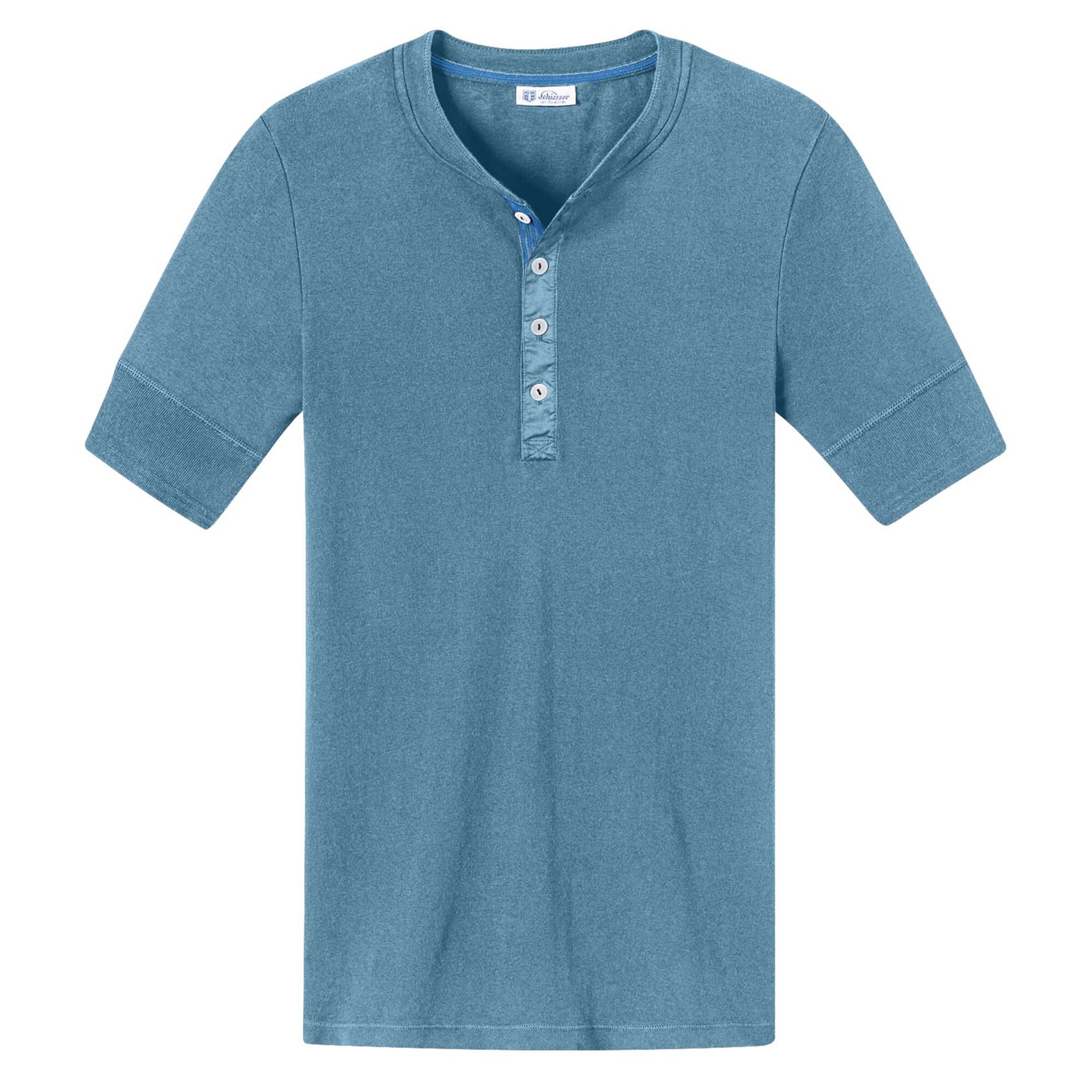 SCHIESSER REVIVAL Shirt in Blau: Vorderseite