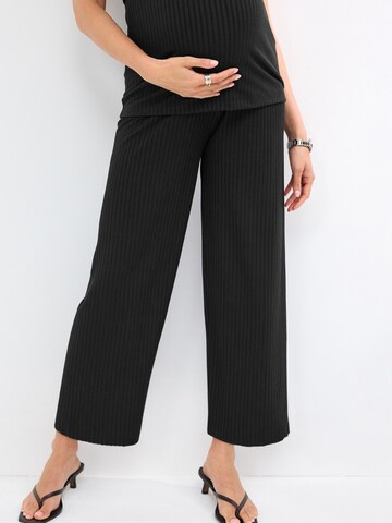 Next Wide leg Broek in Zwart: voorkant