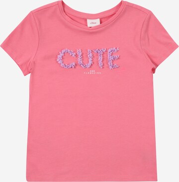 s.Oliver Shirt in Pink: front