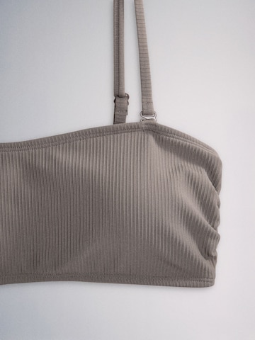 Bandeau Hauts de bikini The Set en gris