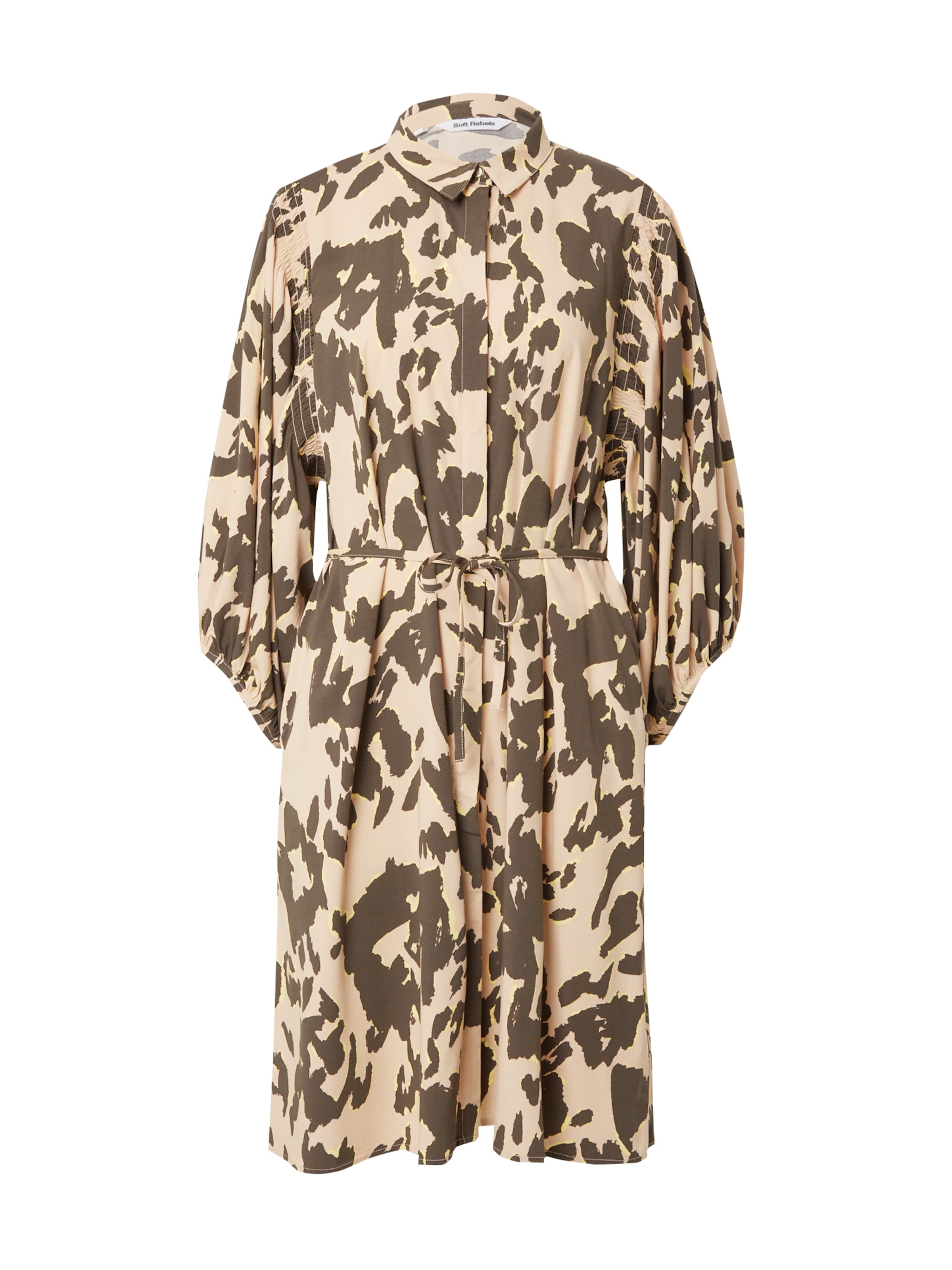 Soft Rebels Puseromekko 'Tulip' värissä beige: etupuoli