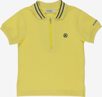 T-Shirt Panço en jaune : devant