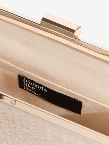 Friends Like These Clutch in Beige