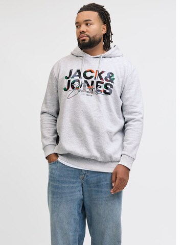 JACK & JONES - Sudadera en blanco: frente