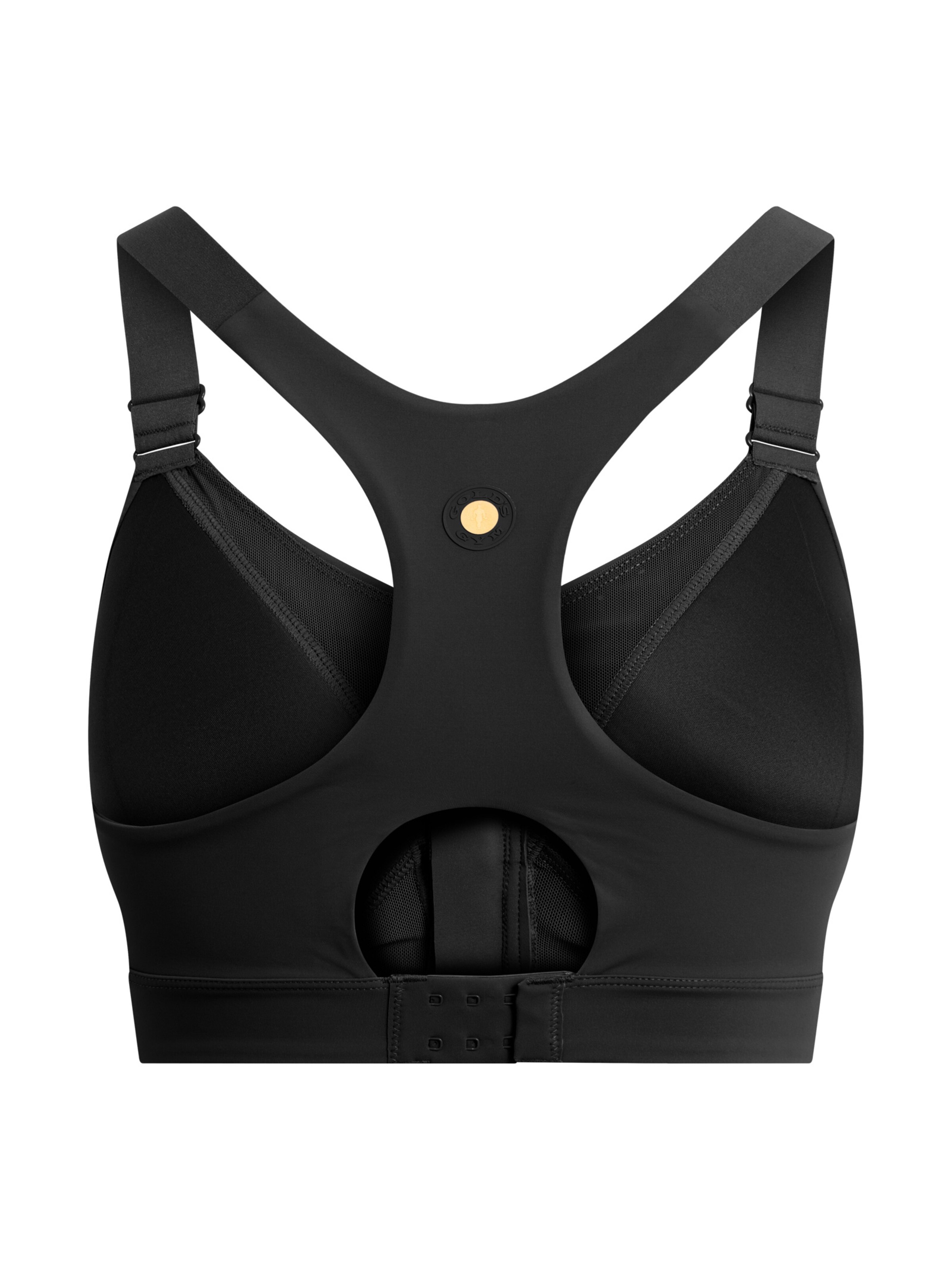 GOLD´S GYM APPAREL Bustier Sports-BH 'Geena' i sort