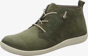 THINK! Lace-Up Shoes 'Nature' in Green: front