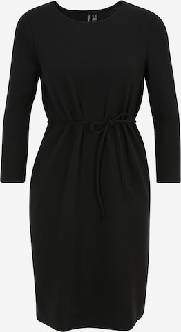 Vero Moda Tall Knitted dress 'CINA' in Black: front