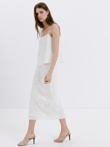 MANGO Top 'ALFRED' – bílá