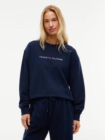 TOMMY HILFIGER Sweatshirt 'Essential' in Blauw: voorkant