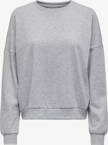 ONLY Sweatshirt in Grey: front