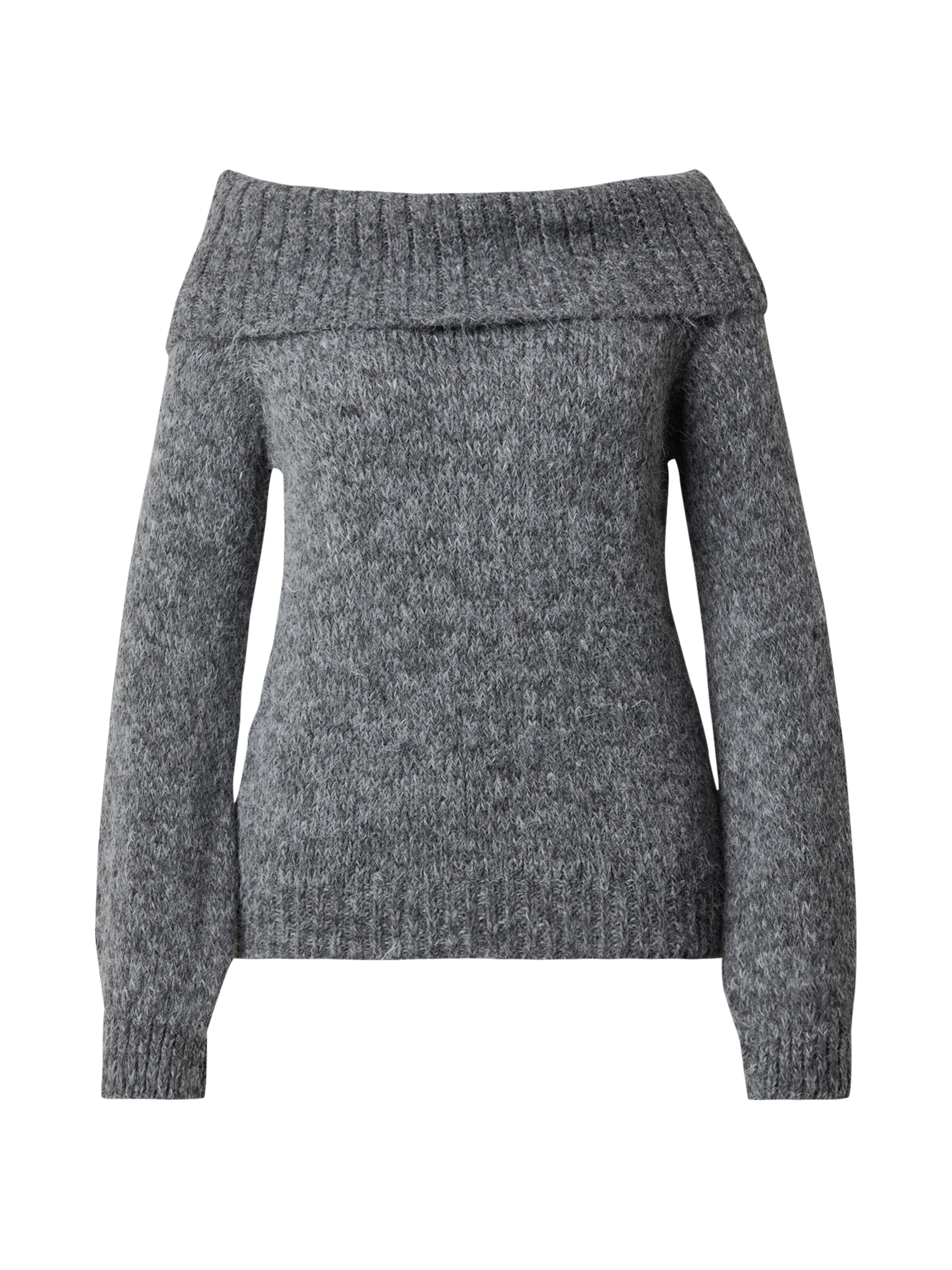 ONLY Carmakoma Pullover i grå: forside