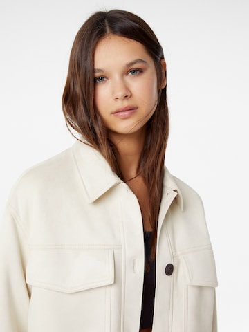 Bershka Between-Season Jacket in Beige