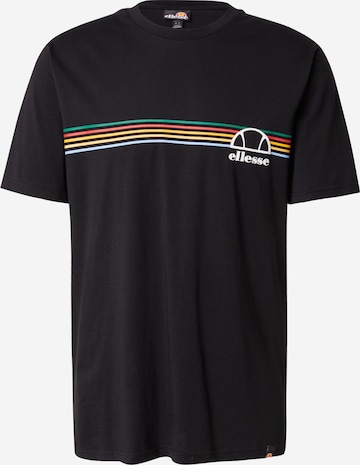 T-Shirt ELLESSE en noir : devant