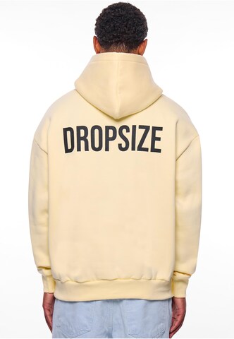 Dropsize Sweatshirt in Gelb: Vorderseite