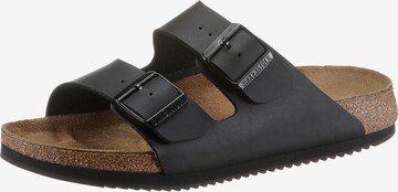 BIRKENSTOCK Pantolette 'Arizona' in Schwarz: predná strana