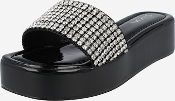Simmi London - Zapatos abiertos 'DANNIE' en negro: frente