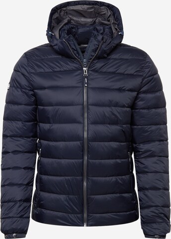 Superdry Tussenjas 'Fuji' in Blauw: voorkant