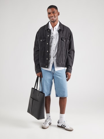 CAMP DAVID Regular fit Srajca | bela barva