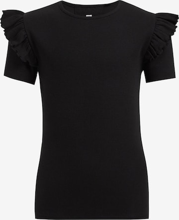 WE Fashion Koszulka w kolorze czarny: przód