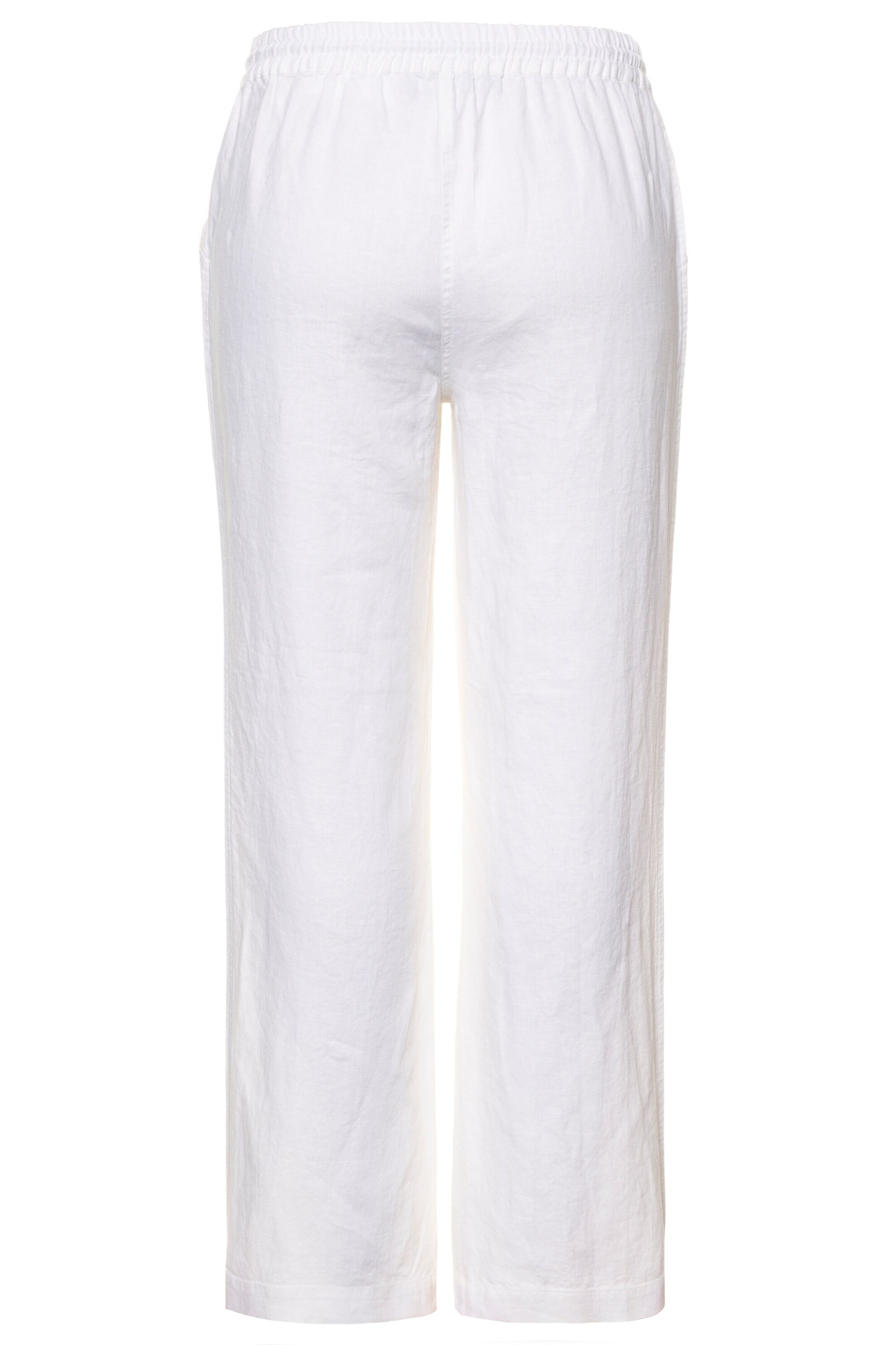 Ulla Popken Loosefit Broek in Wit