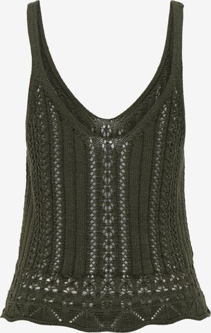 ONLY Knitted top 'Lyzet' in Green