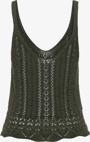 ONLY Knitted Top 'Lyzet' in Green