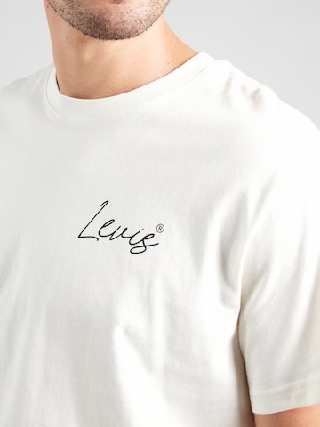 balta LEVI'S ® Marškinėliai 'Relaxed Fit Tee'
